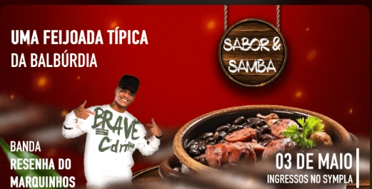 Sabor e Samba - Com a banda resenha do Marquinho