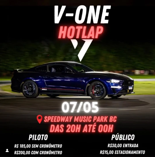 V-ONE Hotlap dia 07/05
