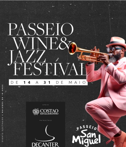 Passeio Wine & Jazz Festival - Maio